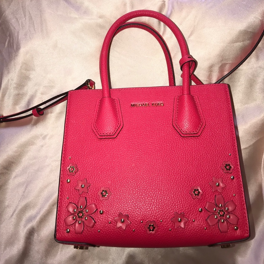 MK pink floral Mercer! (Brand new) (Never Worn)